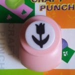 Jef Craft Punch - Tulip - Design 2 - Small