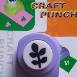 Jef Craft Punch - Branch of leaves - Small