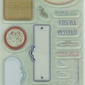 Papus Clear Stamps - Typography Stamp