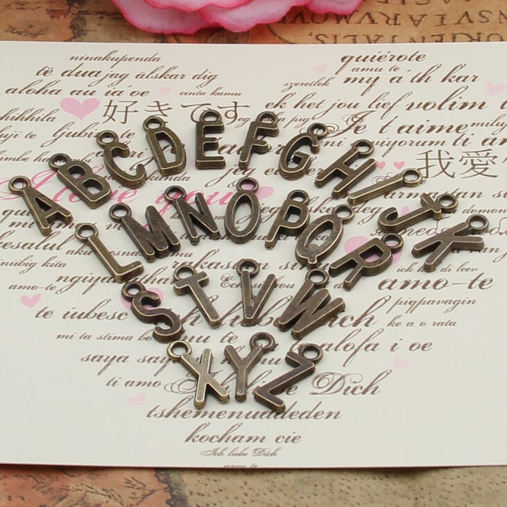 Alphabet Charms (A-Z) alphabet charms a to z Alphabet Charms (A-Z)