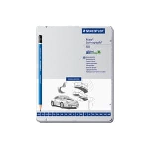 Staedtler Mars Lumograph Pencil (19 Pencils)