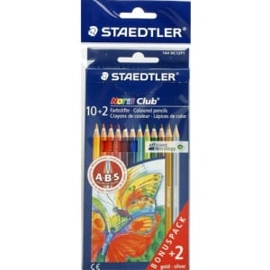 Staedtler Noris Club Color Pencils - Box of 12 Colors