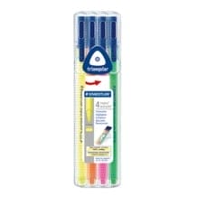 Staedtler Triplus Textsurfer Highlighter - Set of 4 362 SB4 Staedtler Triplus Textsurfer Highlighter - Set of 4