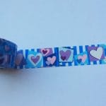 Hearts - Blue - Decorative Tape