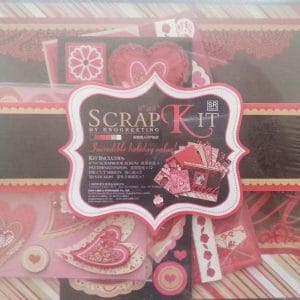 8 by 8 Scrapbook Kit by EnoGreeting - Valentine