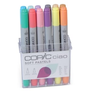 Copic Ciao 12pc Papercrafting Set Pastel