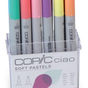 Copic Ciao 12pc Papercrafting Set Pastel