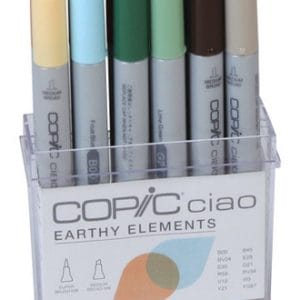Copic Ciao 12pc Papercrafting Set Earthy