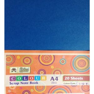 Lotus Colour Note Book - A4 (Different Colours)