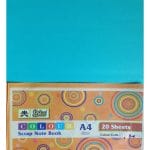 Lotus Coloured Cardstock - A4 (Deep Sky Blue) - 20 Sheets