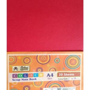 Lotus Colour Note Book - A4 (Different Colours)