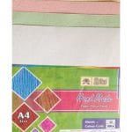 Lotus Hand Made Sheets - A4 ( Multi Coloured) - 12 Sheets