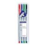 Staedtler Triplus Fineliner Pen - Set of 4 Colors