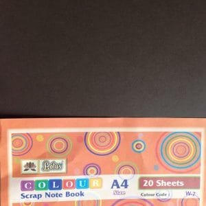 Lotus Colour Note Book - A4 (Different Colours)