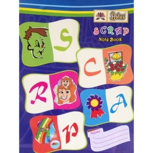 Lotus Scrap Note Book