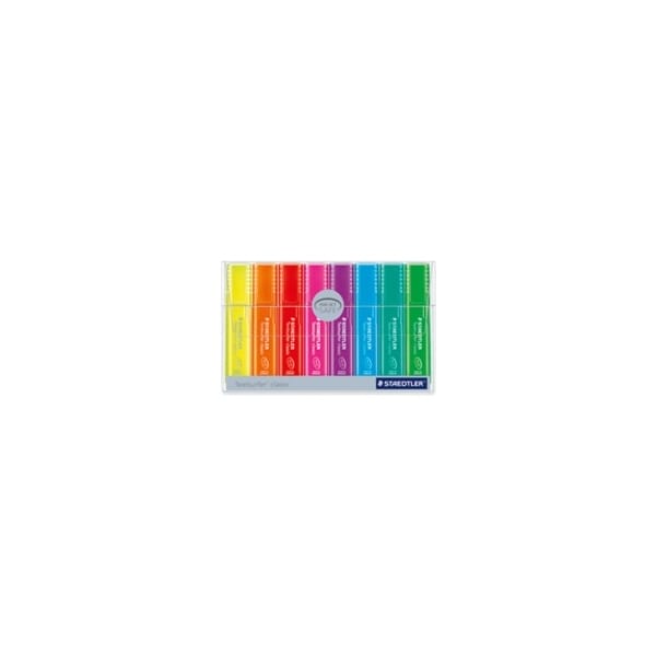 Staedtler Textsurfer Classic Highlighter Pens - Pack of 8 Colors 364 P WP 8