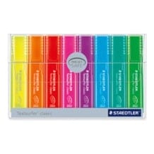 Staedtler Textsurfer Classic Highlighter Pens - Pack of 8 Colors 364 P WP 8