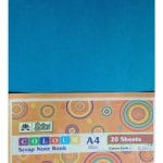 Lotus Coloured Cardstock - A4 (Steel Blue) - 20 Sheets