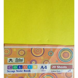 Lotus Colour Note Book - A4 (Different Colours)