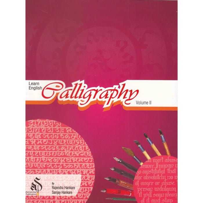 Learn English Calligraphy (Vol II) learn english caligraphy vol 2 cover Learn English Calligraphy (Vol II)