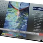 Staedtler Karat Aquarell Pencils - Metal box of 12 colors