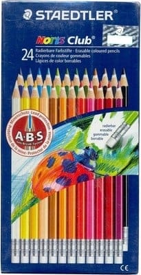 Staedtler Noris Club Color Pencils - Box of 24 Colors staedtler 144 nc24 Staedtler Noris Club Color Pencils - Box of 24 Colors