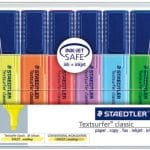 Staedtler Textsurfer Classic Highlighter Pens - Pack of 6 Colors