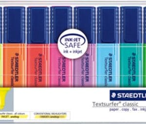 Staedtler Textsurfer Classic Highlighter Pens - Pack of 8 Colors