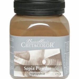 Cretacolor Sepia Powder - 230 Gms