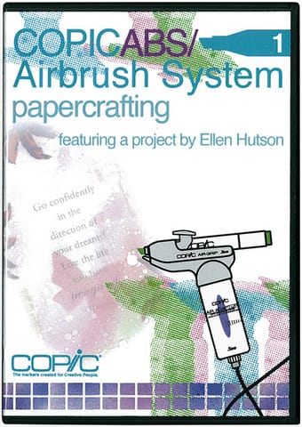 Copic ABS1 Airbrush System Papercrafting DVD