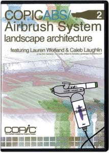 Copic ABS2 Airbrush System Landscape Architecture DVD