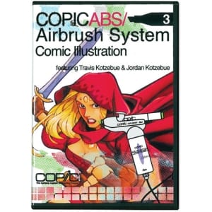 Copic ABS3 Airbrush Systems Comic Illustration DVD