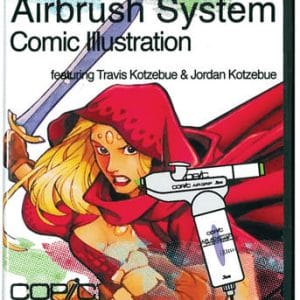 Copic ABS3 Airbrush Systems Comic Illustration DVD