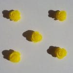 Resin Roses (1cm) - Design 1 - Yellow