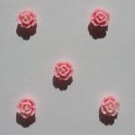 Resin Flower (1 cm) - Design 2 - Pink