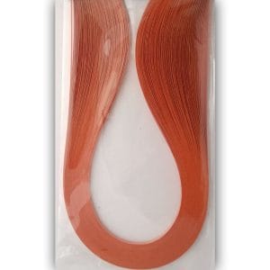 3mm Quilling Strip - Coral Orange