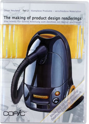 Copic Making of Product Design Rendering Vol.2 DVD
