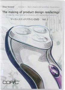 Copic Making of Product Design Rendering Vol.1 DVD