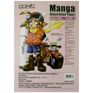 Copic Manga Illustration Paper Natural White A4