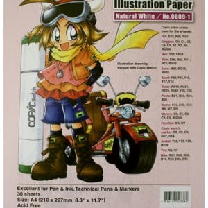 Copic Manga Illustration Paper Natural White A4