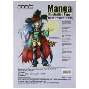 Copic Manga Illustration Paper Pure White A4