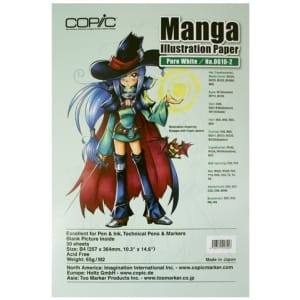 Copic Manga Illustration Paper Pure White B4