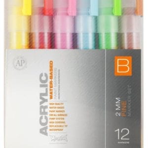 Montana Acrylic Fine Marker (2mm) Set-B