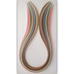 3mm Quilling Strip - Mix Metallic (Pink to Brown)
