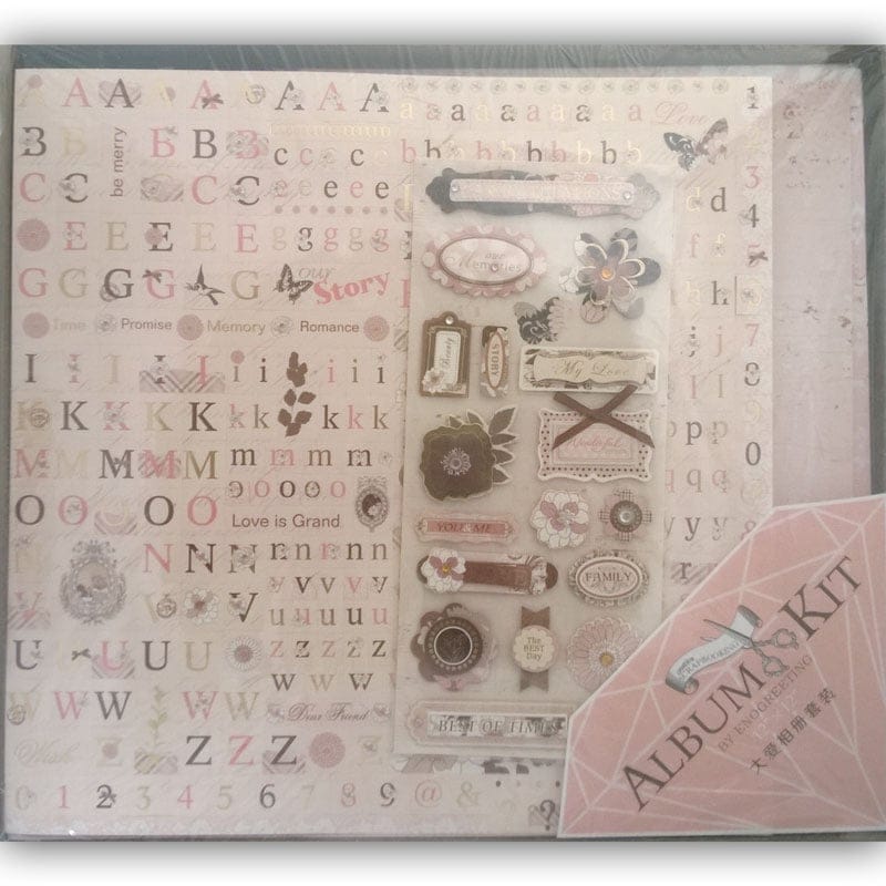 12 by 12 Album Kit - Romance cask 08 1 12 by 12 Album Kit - Romance