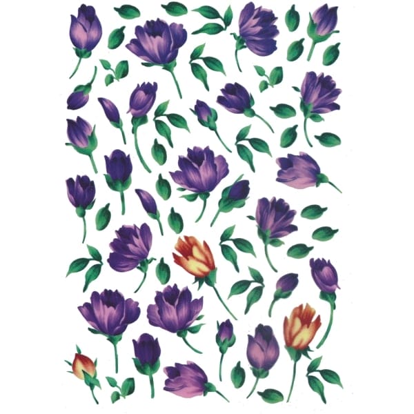 A4 Sospeso Sheet - Floral Design 1