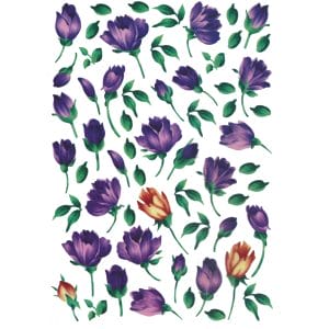 A4 Sospeso Sheet - Floral Design 1
