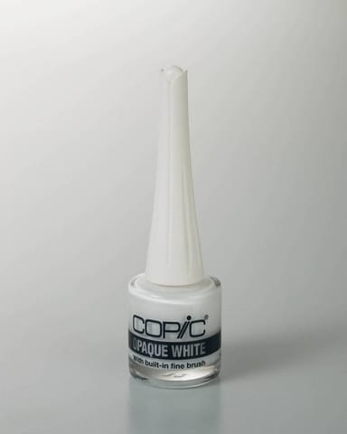 Copic Opaque White with Brush