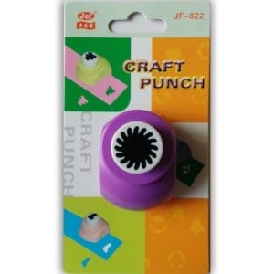 Jef Craft Punch - Sun centre for flower (big centre) - Small