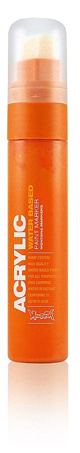 Montana Acrylic Paint Marker 15mm - Orange Dark large acrylic mrkr 15mm shk orange dark Montana Acrylic Paint Marker 15mm - Orange Dark